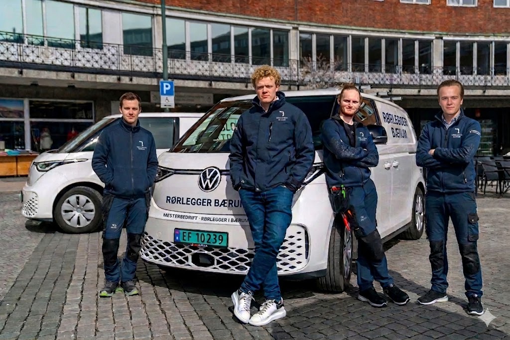 Rørlegger fra Rørlegger Bærum i arbeid